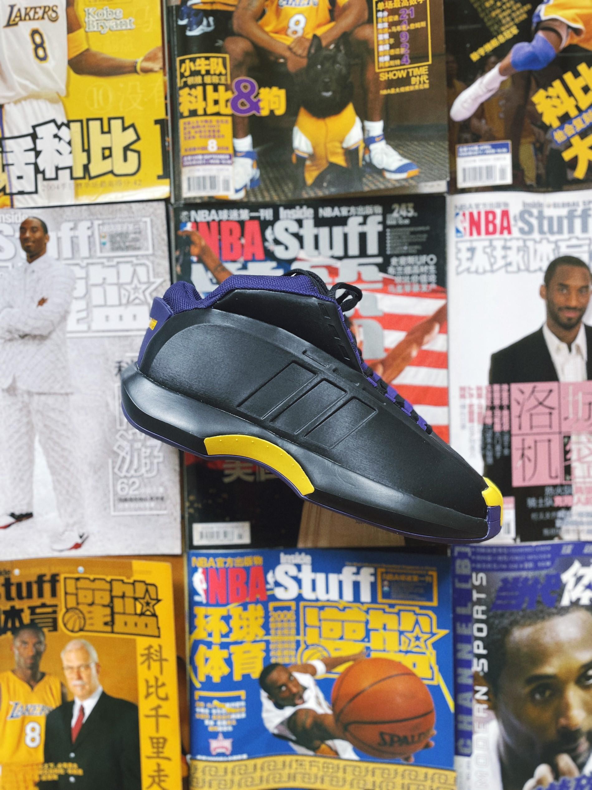 实战“面包鞋”|科比Crazy 1 Lakers Away